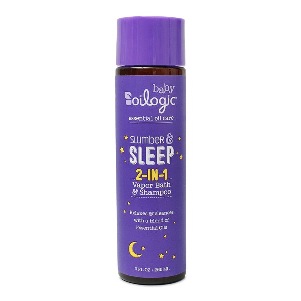 Slumber & Sleep Essential Oil Vapor Bath for Baby and Toddler 9oz by Oilogic