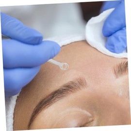 FOMIYES 2 Pcs Blackheads Extractor Tweezers Pimple Remover Stainless Steel Smooth Jaws for