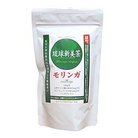 Ryukyu New Tea Moringa Tea 0.06 oz (1.5 g) x 30 Packets x 2 Bags