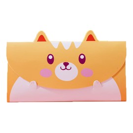 12Pcs Cartoon Animal Envelope Greeting Card, Animal Stationery Paper Greeting Card for Kids, Cute Animals Design Ideal for Greeting, Thank You, Birthday