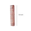 THE Unltd India finest Neem wood Handmade Comb For Detangling