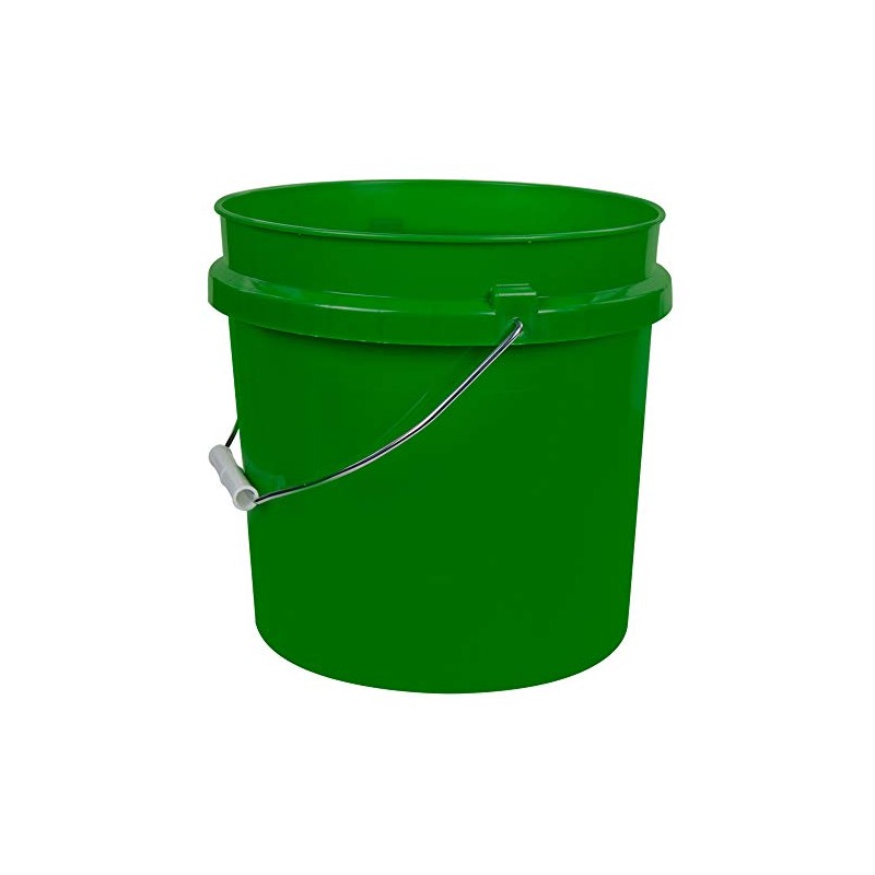 Green 2 Gallon High Density Plastic Bucket