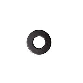 Hard-to-Find Fastener 014973124427 Flat Washers, #10, Piece-20,Black