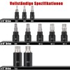 Awang Multi-tooth set, multi-tooth nut set, 10 pieces, M4 M5