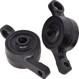 AUTOACER Control Arm Repair Kit 2 Piece - Front Lower Control Arm Bushings Fitted into the Bracket (Left & Right) for LS430 2001-2006 (All Trims & Models), OEM# 48652-50050, 48640-50050, 48655-50012