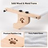 AMOSIJOY Cat Sill Window Perch Sturdy Cat Hammock Window Seat