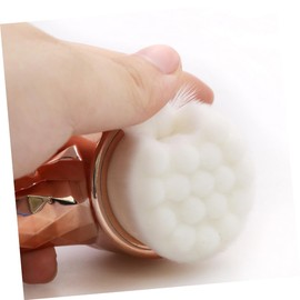 FRCOLOR Manual Facial Cleansing Brush Portable Skin Care Tool for Home Travel Gradient Blue Soft Comfortable for All Skin Types Durable Material for Sensitive Skin