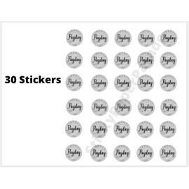 Homemade Payday Planner Stickers #08 / Planner Stickers  / Journal Stickers / Payday