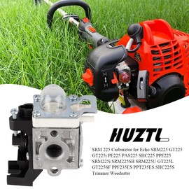 HUZTL SRM 225 Carburetor Air Cleaner Case Tune Up Kit for Echo Trimmer SRM225 SRM-225 GT225 GT-225 PE225 PE-225 PAS225 PAS-225 SHC225 PPF225 Weedeater Parts RB-K93