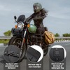 Universal Motorcycle Saddle Bag, Motorcycle Tool Bag, PU Leather Waterproof