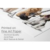 DREAM BIG PRINTABLES Funny Dog Wall Art - Unframed -11x14