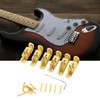 Electric Guitar Split Bridge Saddle Roller Ball String Plate Metal