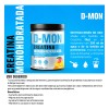 Creatina Monohidratada En Polvo 500g D-mon Varios Sabores Mango