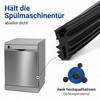 VIOKS Dishwasher Door Seal 1.87 m Replacement for Bosch Siеmens