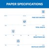Hammermill Printer Paper, Great White 30% Recycled Paper, 11 x
