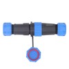 3PCS SP21 3 Pin Aviation Plug Socket IP68 Waterproof Sealing