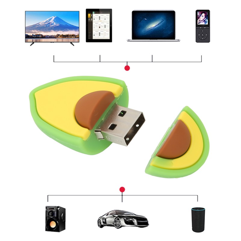 Cartoon Appearance USB Flash Drive Lovely Household Portable USB Stick