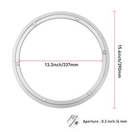 TamBee 16 Inch Lazy Susan Hardware Heavy Duty Metal Rotating Hardware Large Turntable Bearing Ring Lazy Susan Bearing Lazy Susan Parts Lazy Susan Mechanism Lazy Susan Kit Lazy Susan Base Only