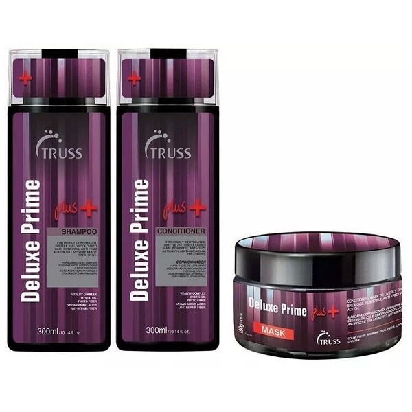 Truss Deluxe Prime Plus + Shampoo & Conditioner & Mask