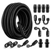 EVIL ENERGY 8AN Fuel Line Kit, 8AN Hose Nylon Braided