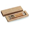 noTrash2003 Sustainable Writing Set Elegant Ballpoint Pen Bamboo Wooden Ballpoint