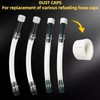 12pcs Racing fuel jug hose Cap- For Dust,Vent,vp racing fuel