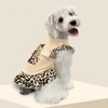 XPUDAC 4 Pack Dog Dresses Cute Printed Puppy Clothes for