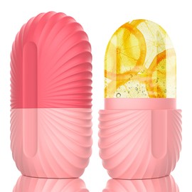 Ice Roller,Geepen Facial Eisroller Augeneismassage Gesichtsbehandlung Schönheit Hautpflege Eiskompresse Schrumpft Poren,Anti-Aging Falten Straffen Dunkle Ringe Reduzieren Muskelkater