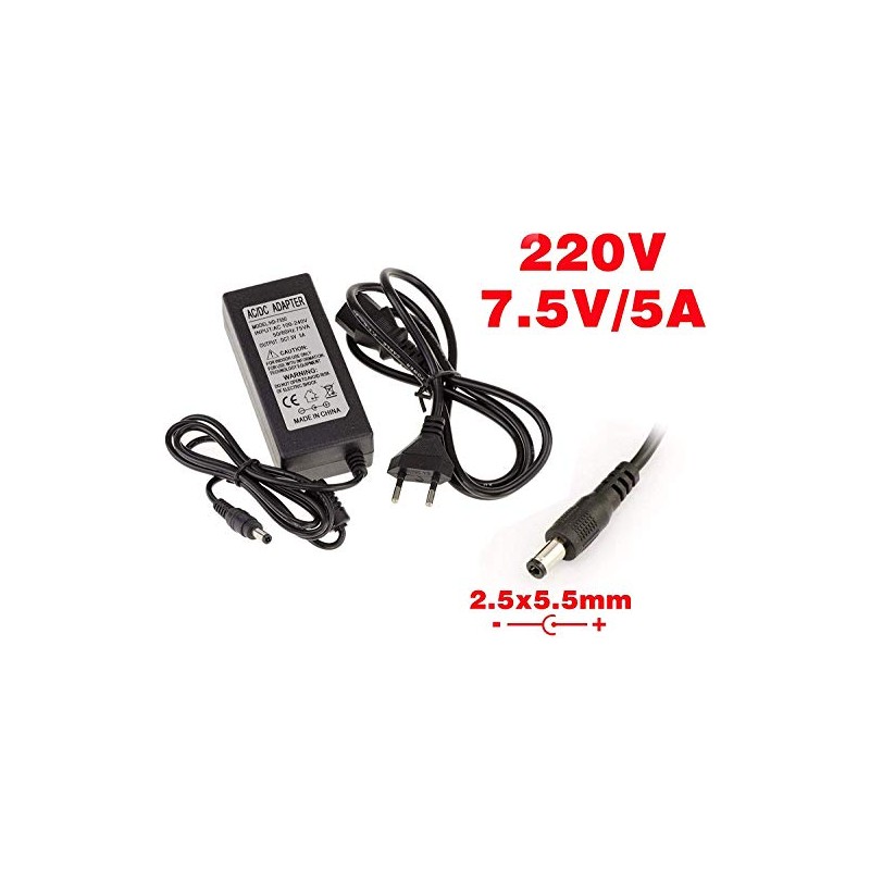 KALEA-INFORMATIQUE Power Supply 220 V to 7.5 V DC 5