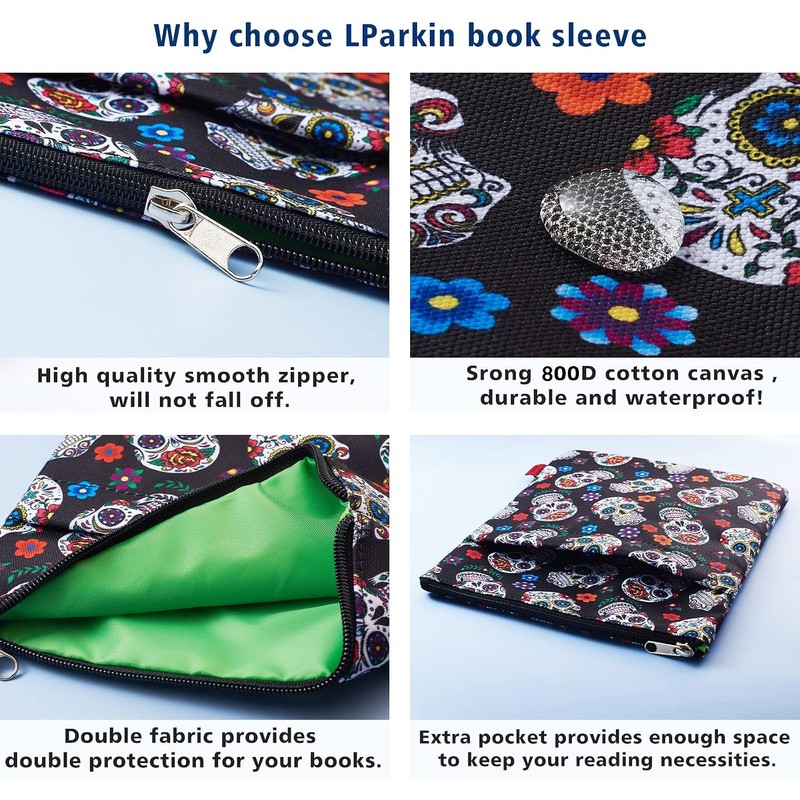 Funda para libros para amantes de los libros, protector de