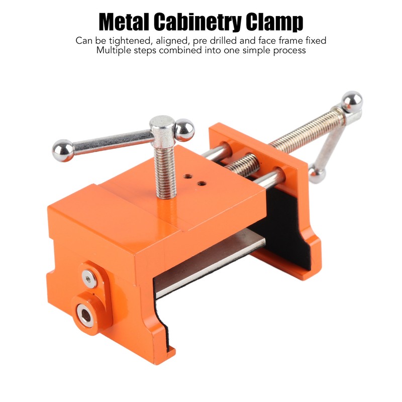 2pcs Cabinet Claw Professional Metal Cabinetry Clamp with Hex Wrench