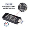 xiwai RTL9210B Chipset SATA SSD External PCBA Enclosure Adapter USB