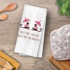 XIVENHAVM Chinoiserie Monkeys Kitchen Towels - Not My Circus Not