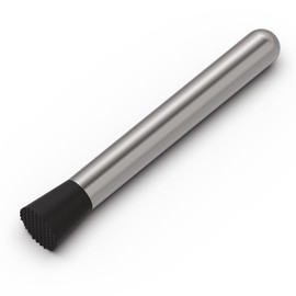 Ohtomber 8" Muddler for Cocktails, Stainless Steel Cocktail Muddler Bartender Accessories, Lemon Smasher Drink Muddlers for Home Kitchen Bar Tools, Bar Muddler Ice Crusher for Mojitos Fruit Drinks