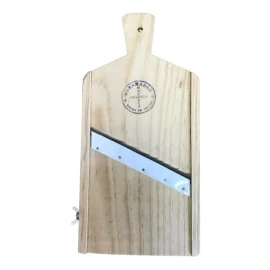 Varios genericos Cortador De Papas, Rebanador De Madera De 27cm