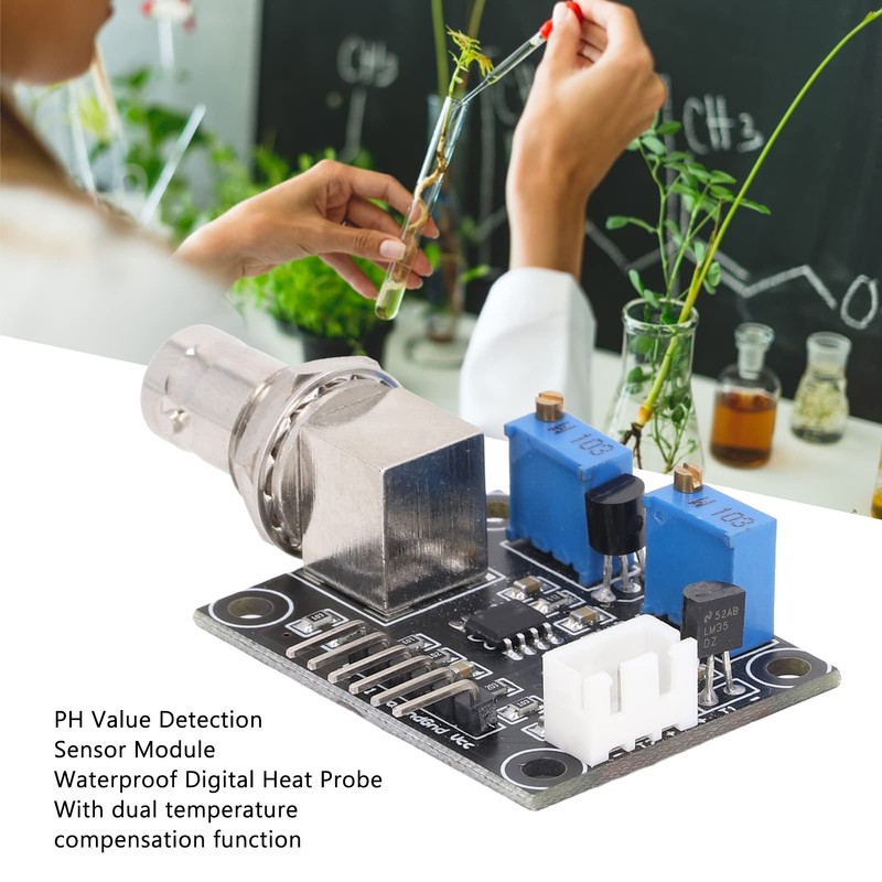 PH 0-14 Value Detection Sensor PH Electrode Probe PH Detection