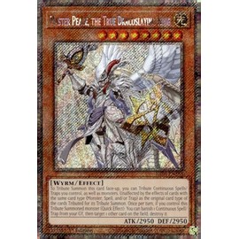 Master Peace, The True Dracoslaying King (Platinum Secret Rare) - RA04-EN283 - Platinum Secret Rare - 1st Edition