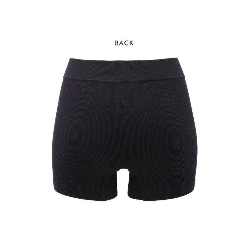 Wacoal CGG255 PGG601 Ribbed Boy-Length Shorts, Non-Sewn, SMLLL GOCOCi, Large