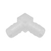 Tiardey 10 Pack 90 Degree Angle Plastic Same Barb Connector