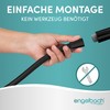 Engelbach® Shower Hose 1.25 m with Double Twist Protection, Shower