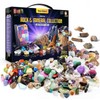 Dan&Darci Rock Collection for Kids. Includes 250+ Gemstones, Crystals, Rocks