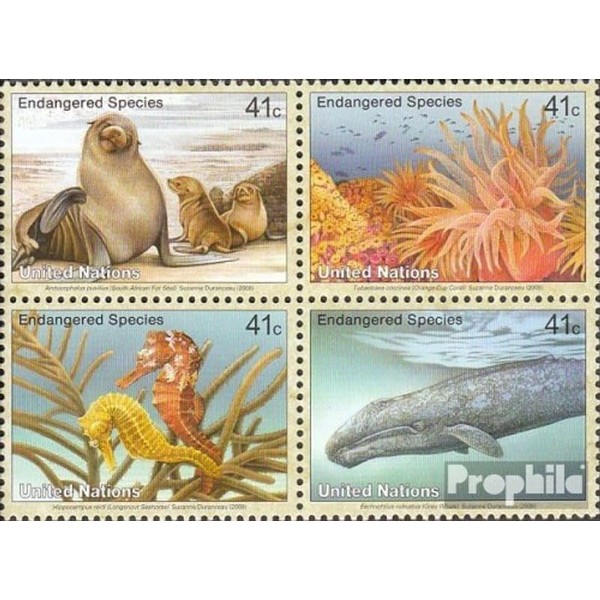 Prophila Collection UNO - New York 1079-1082 Block of Four