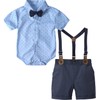 A&J DESIGN - Conjunto de tirantes para bebé y caballero,