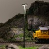 LQS56HO Set of 3 Model Track Lights Track Pole Grid