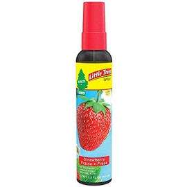 Little Trees UPS-06312 Strawberry Automotive Air Freshener | Spray, 3.5 oz