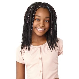 Outre X-Pression LiL Looks Crochet Braid BOX BRAID 10" (3-PACK, 1)