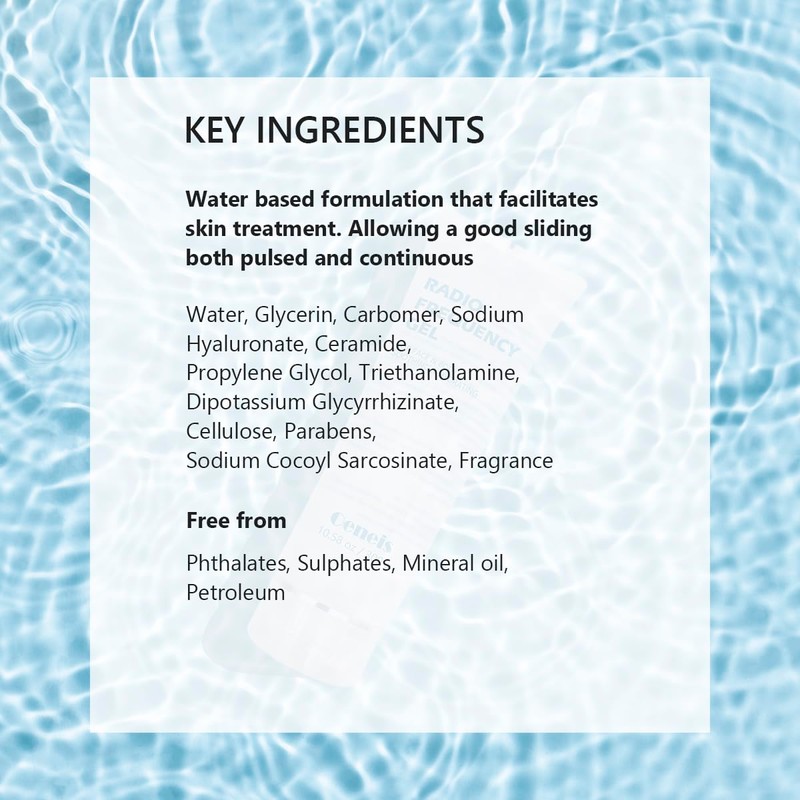 Radio Frequency Gel for Use with RF Facial Machine, Conductive