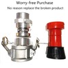 SAFBY Fire Hose Nozzle 1.5 Inch NPSH/NPT Thermoplastic Fire Equipment