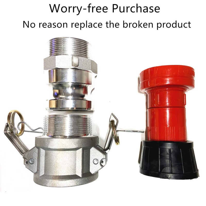 SAFBY Fire Hose Nozzle 1.5 Inch NPSH/NPT Thermoplastic Fire Equipment