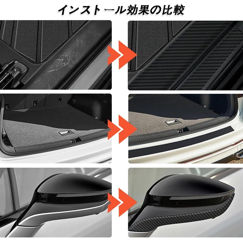 Yachun Car Protector Film, Dirt and Scratch Prevention, Black, Width